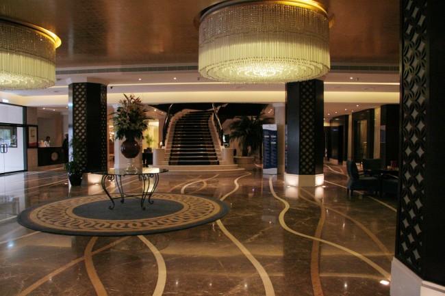 Hotel in Abu Dhabi Deckenlampe Abu Dhabi